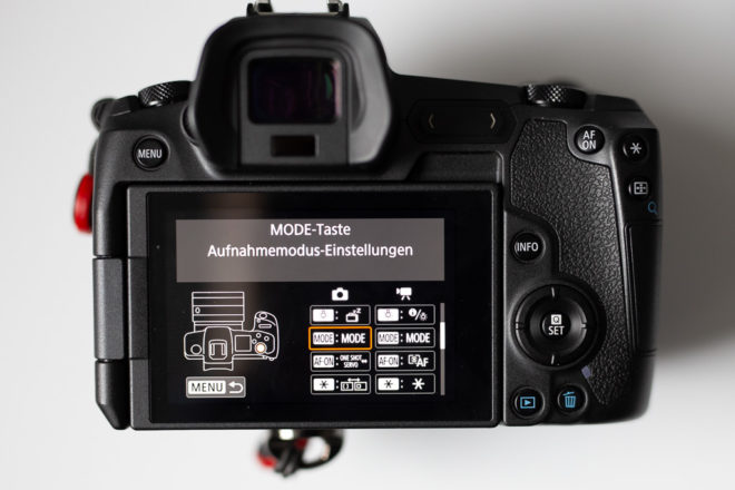 Tastenbelegung EOS R 3
