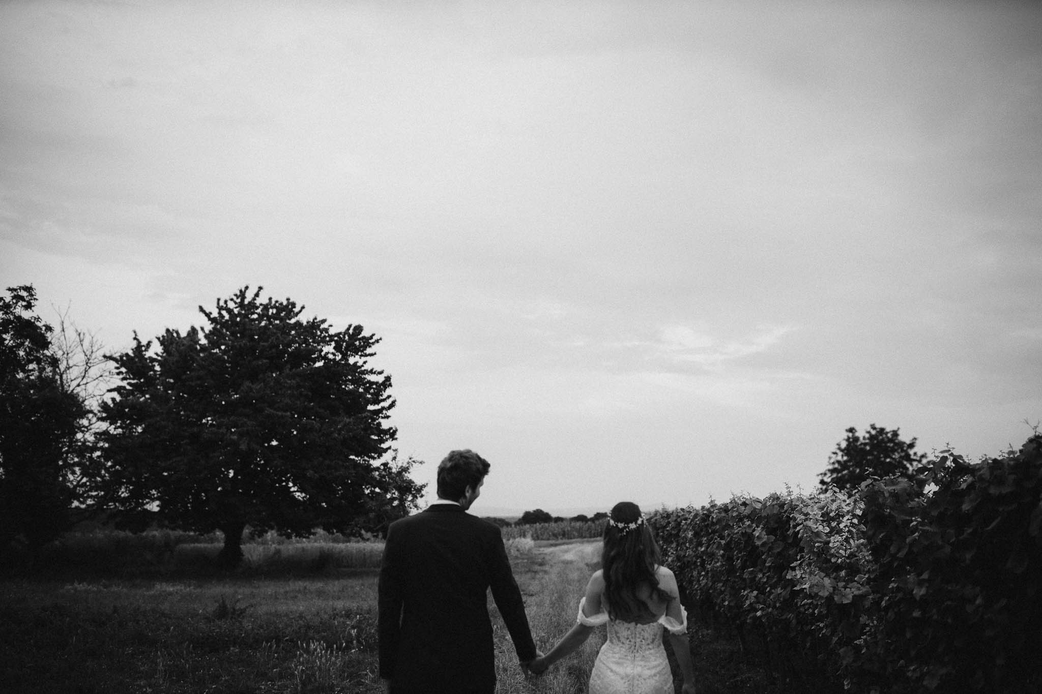 Negativer Raum - erste hochzeit fotografieren