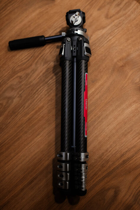 Ulanzi TT09 VideoGo Test - Ein kompaktes Kohlefaser Videostativ 8