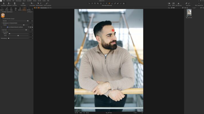 Die besten Lightroom Alternativen für Fotografen und Kreative in 2025 - capturoe one pro reperaturpinsel